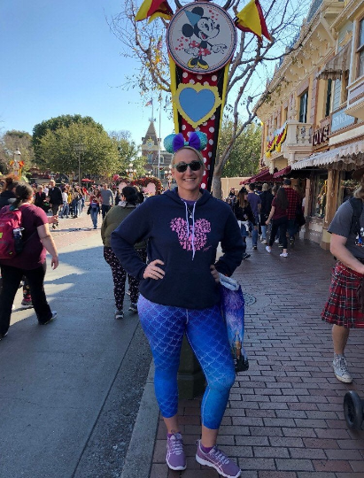 Blue Mermaid leggings, Capris and Shorts - Waist No More