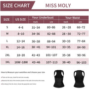 Waist Trainer Corset Neoprene Sweat Sauna Vest for Women Weight Loss with Zipper and Waist Trimmer Belt Slimming Body Shaper