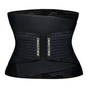 Burvogue Neoprene Sweat Waist Trainer Fitness Belt Thermo Body Shaper Trimmer Corset Waist Cincher Wrap Workout Slim Shapewear