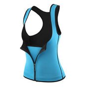 CXZD 2021 New Sweat Sauna Body Shapers Vest Waist Trainer Slimming Vest Shapewear Weight Loss Waist Shaper Corset