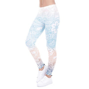 2020 Women Leggings Artez circle Flower Legging Spring fitness legging Slim Legins Plus Size Low Waist Leggins Women Gothic