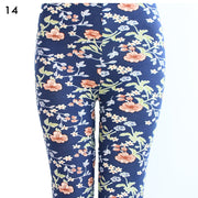 Fashion Women's HOT Leggings Pants Print High Waist Leggings Happy Christmas Party Long Pants 18 Color Ladies Xmas Trousers