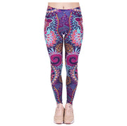 2020 Women Leggings Artez circle Flower Legging Spring fitness legging Slim Legins Plus Size Low Waist Leggins Women Gothic