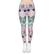 2020 Women Leggings Artez circle Flower Legging Spring fitness legging Slim Legins Plus Size Low Waist Leggins Women Gothic