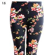Fashion Women's HOT Leggings Pants Print High Waist Leggings Happy Christmas Party Long Pants 18 Color Ladies Xmas Trousers