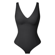 Shapewear Bodysuits For Women Thong Body Shapers Waist Trainer Vest V Neck Compression Tank Tops Slimming Underwear Faja Skims