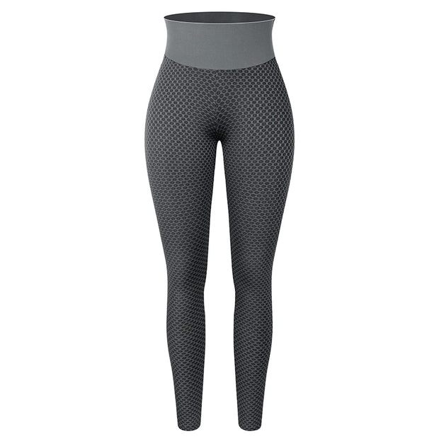 KIWI RATA High Waist Yoga Pants Scrunched Booty Leggings for Women Anti Cellulite Workout Running Butt Tights