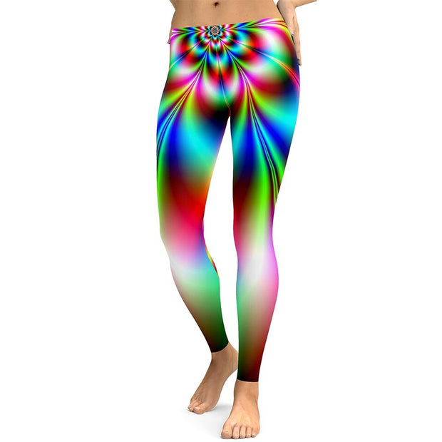 2020 new Flower S-5XL Leggings Women Plus Size  Workout Legging Spandex Leggins Fitness Leggin Seamless Activewear Holographic