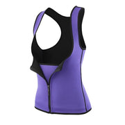 CXZD 2021 New Sweat Sauna Body Shapers Vest Waist Trainer Slimming Vest Shapewear Weight Loss Waist Shaper Corset