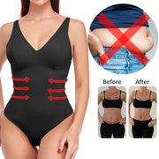 Shapewear Bodysuit Scoop Neck Tank Tops for Women Tummy Control Waist Trainer Corsets Vest Slimming Full Body Shaper