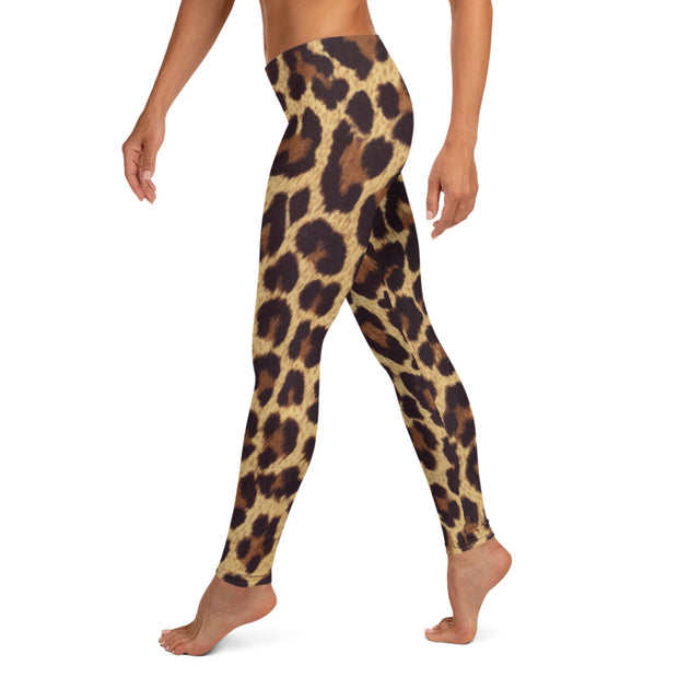 Leopard Animal Print leggings, Capris and Shorts - Waist No More