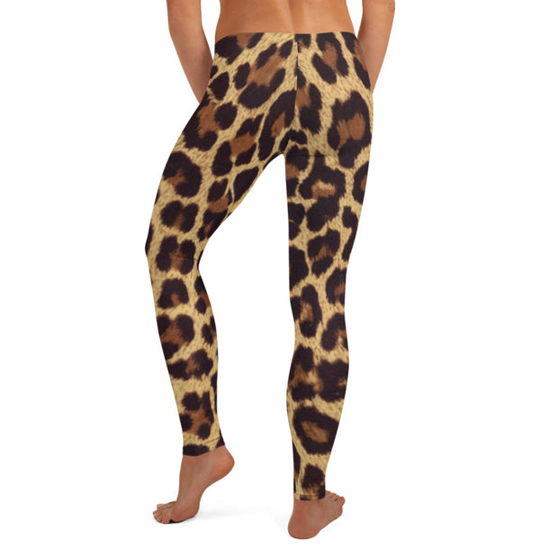 Leopard Animal Print leggings, Capris and Shorts - Waist No More