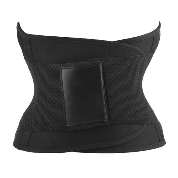 CXZD Fitness Belt Body Shaper Waist Trainer Trimmer Corset Waist Belt Cincher Wrap Workout Shapewear Slimming Plus size S-3XL