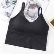 Cotton Sports Bras Women Push Up Solid Sports Bra Jogging Gym Women Sports Bra Girl Underwear Fitness Running Yoga Sport Tops