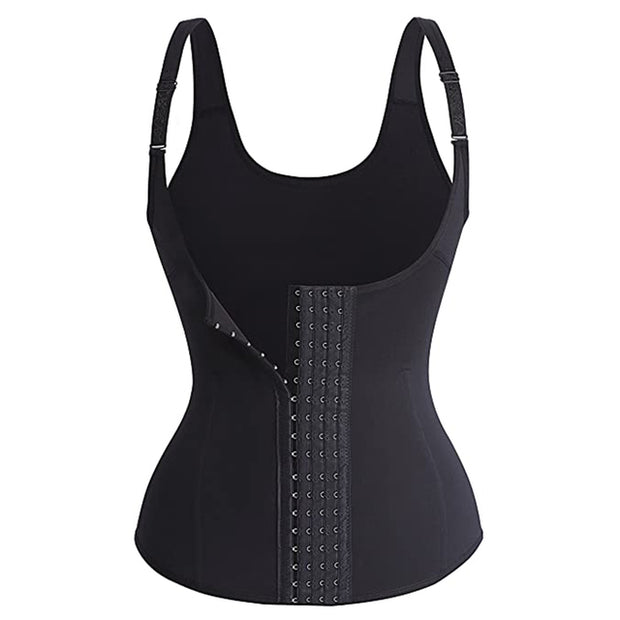 YBFDO Shaper Women Sauna Waist Trainer Corset Vest Sweat Workout Underbust Modeling Strap Weight Loss Compression Trimmer