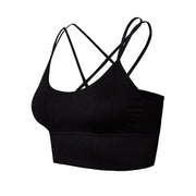 Women Sports Bra Sexy Brathable Sport Tops Push Up Yoga Bra  Female Gym Fitness Sports Underwear Weightlifting Seamless Bra