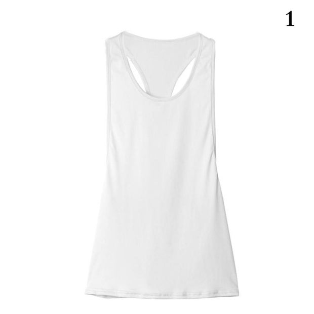 Women&#39;s Tank Tops Blouse Loose Sleeveless Shirt Gym Yoga Vest Training Running Vest  Women Gym Tank Top