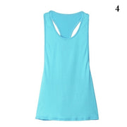 Women&#39;s Tank Tops Blouse Loose Sleeveless Shirt Gym Yoga Vest Training Running Vest  Women Gym Tank Top