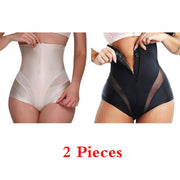 GUUDIA Shaper Panties Sexy Lace Shapers Body Shaper with Zipper Double Control Panties Women Shapewear Sexy Lace Waist Trainer