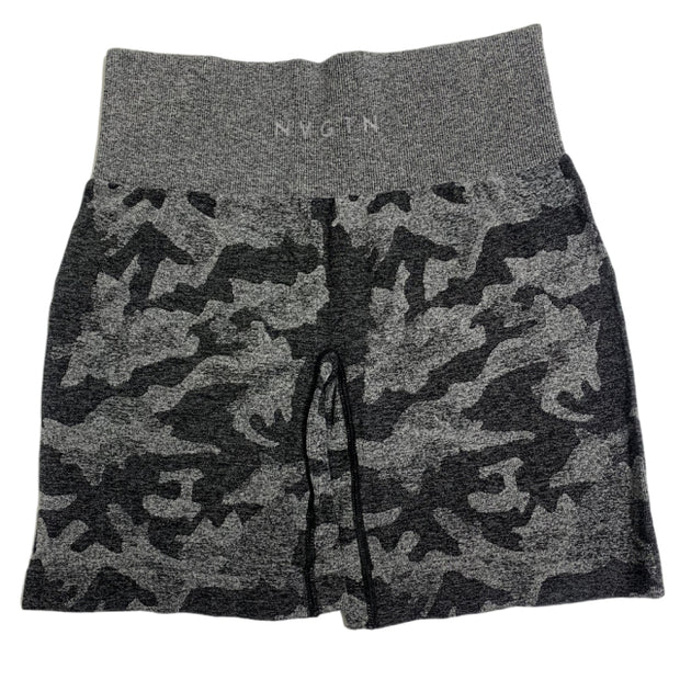 Camo Seamless Shorts Spandex Shorts  Woman Fitness Elastic Breathable NVGTN Hip-lifting Leisure Sports Running Fitness Pants